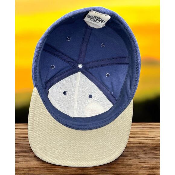 Warner Bros Yosemite Sam Blue Vintage Hat Acme Clothing Fast Shipping - Picture 14 of 16